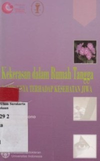 KDRT dan dampaknya terhadap kesehatan jiwa