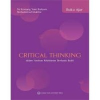 Critical Thinking Dalam Asuhan Kebidanan Berbasis Bukti